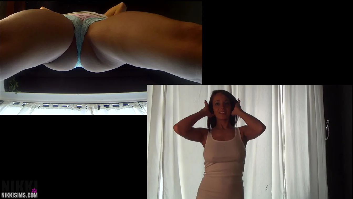 Preview of NikkiSims Wet Tee Dual Both Angles XXX